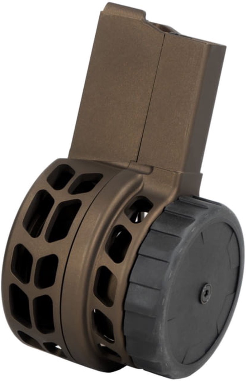 Warrior Systems Skeletonized AR-15 Magazine 50 Round 5.56x45mm Midnight Bronze