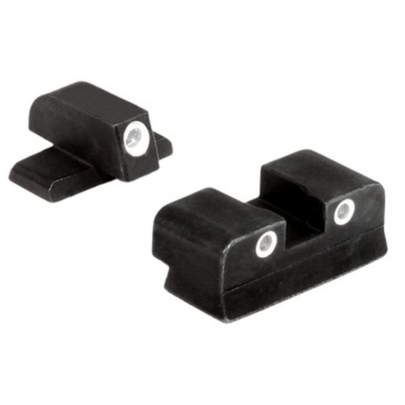 Trijicon Bright & Tough Sig Sauer Night Sight Set SG01 600448 Front White Outline Green Tritium