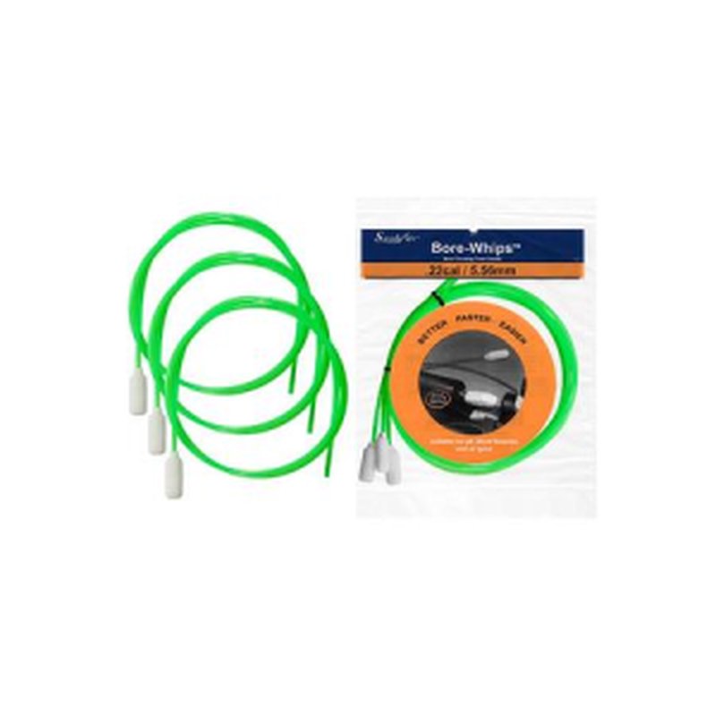 Swab-Its 22 Cal / 5.56mm Bore-Whips Pull-Through Cleaning Kit 3 Pack