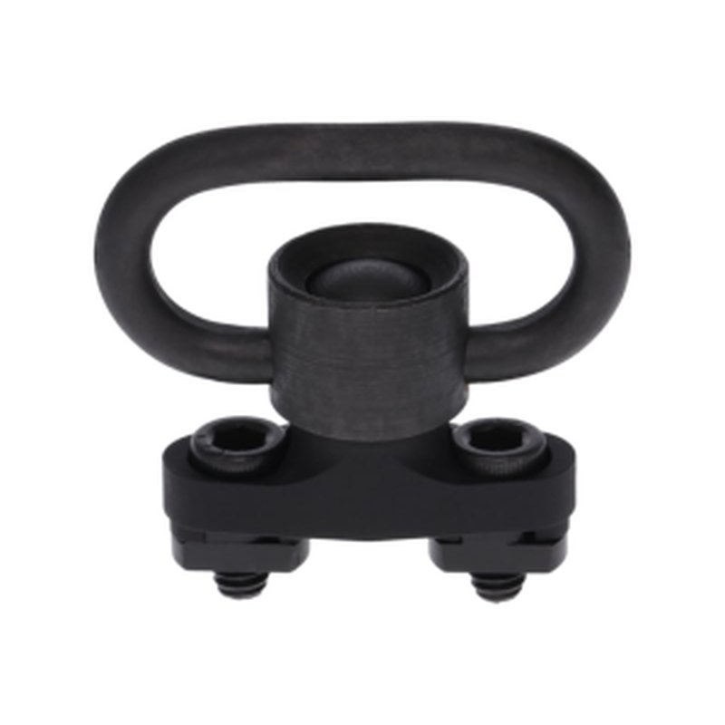 Rival Arms M-LOK QD Sling Mount and Swivel Recessed Button Black