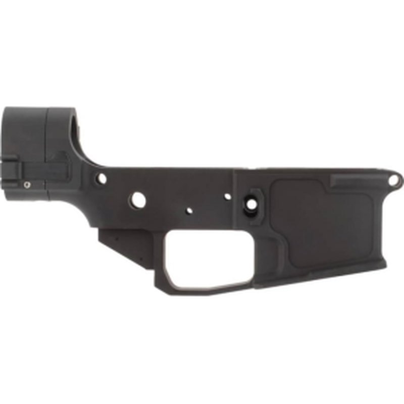 17 Design & Manufacturing AR-15 Stripped Billet Lower Receiver with Integrated Folding Mechanism