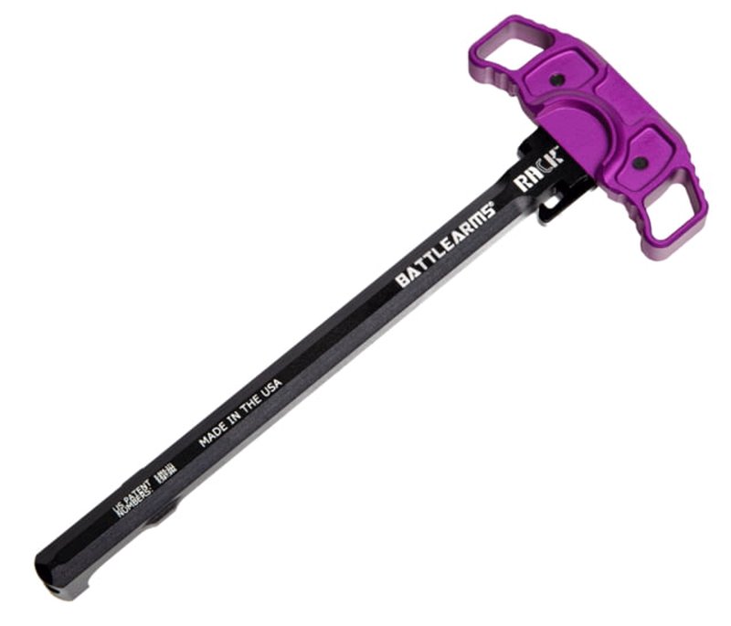 Battle Arms Development RACK AR15/M4/M16/AR9 Charging Handle Purple