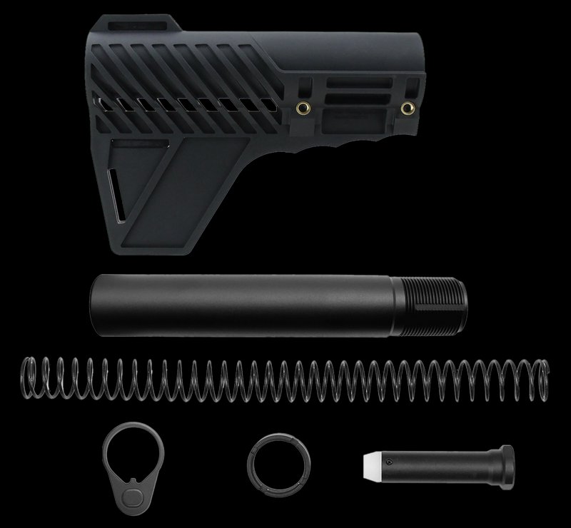 TacFire AR Pistol Brace with Buffer Tube Kit SP3449A