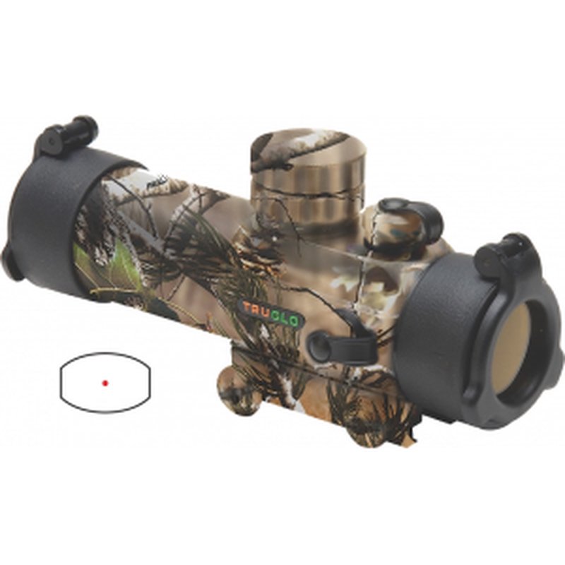 TruGlo TG8030GA Gobble Stopper 1x 30mm Obj Unlimited Eye Relief 3 MOA Realtree APG