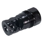 Primary Weapons FRC-T-2P-1/2X28 FRC 2-Port Compensator Black 1/2"x28 Threads 1.80" OAL