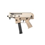 B&T APC9K Pro 9mm 4.3in Semi-Auto Pistol - Coyote Tan, Glock Lower