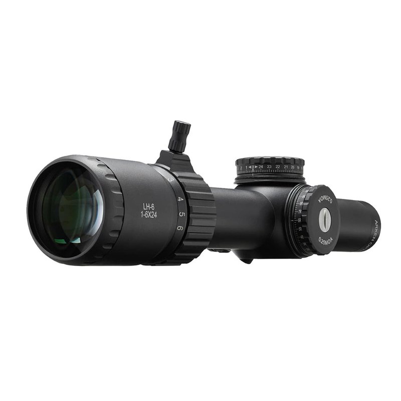 Arken LH-6 1-6x24 SFP LPVO Illuminated KLBOX 30mm Matte Black