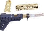 Guntec USA AR-15 Pistol Furniture Set with Micro Breach Brace