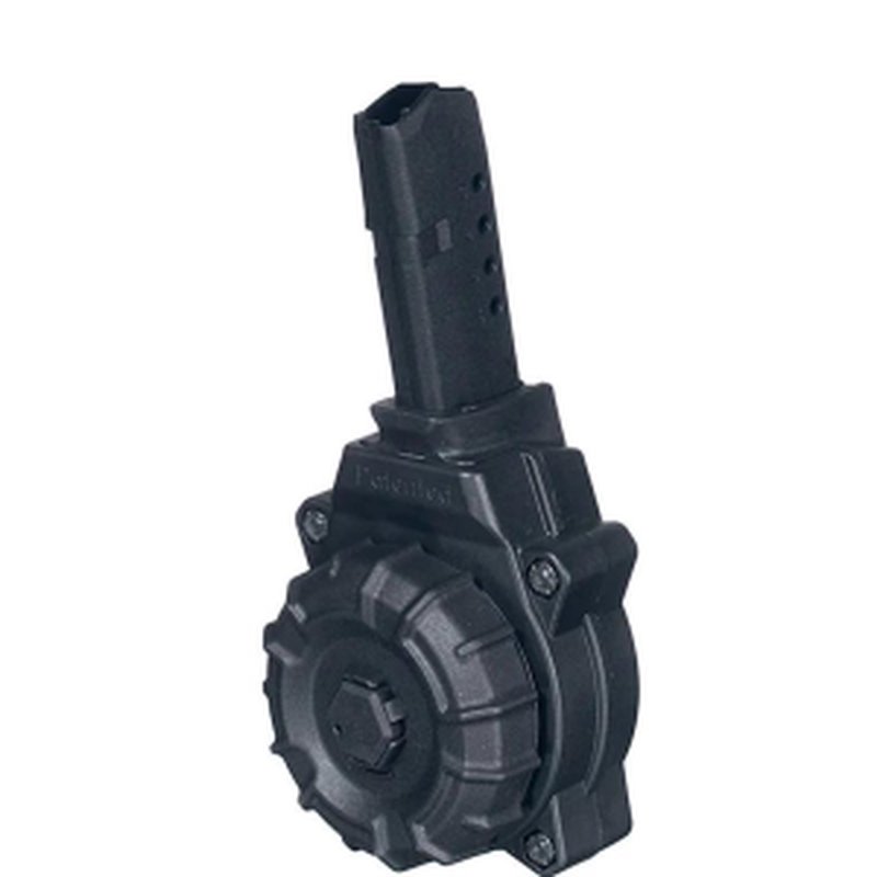 Promag Glock 42 .380 ACP 32-Round Drum Magazine Black Polymer