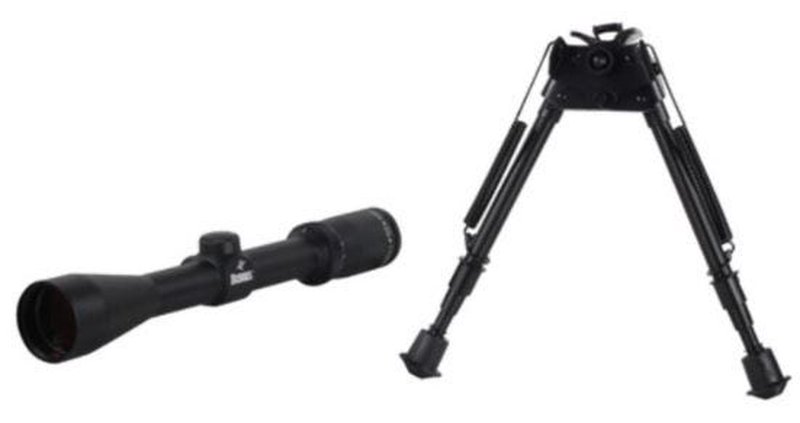 Burris Fullfield II Rifle Scope 3-9x40mm Ballistic Plex Reticle Matte with Bipod