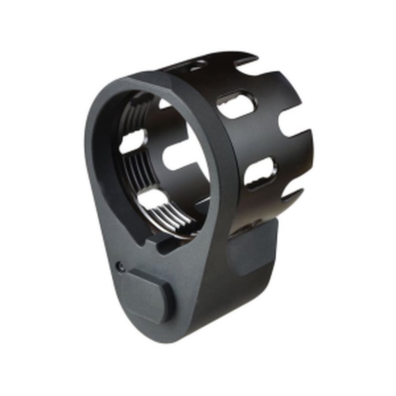 Strike Industries AR Receiver Enhanced Castle Nut with Extended QD Endplate