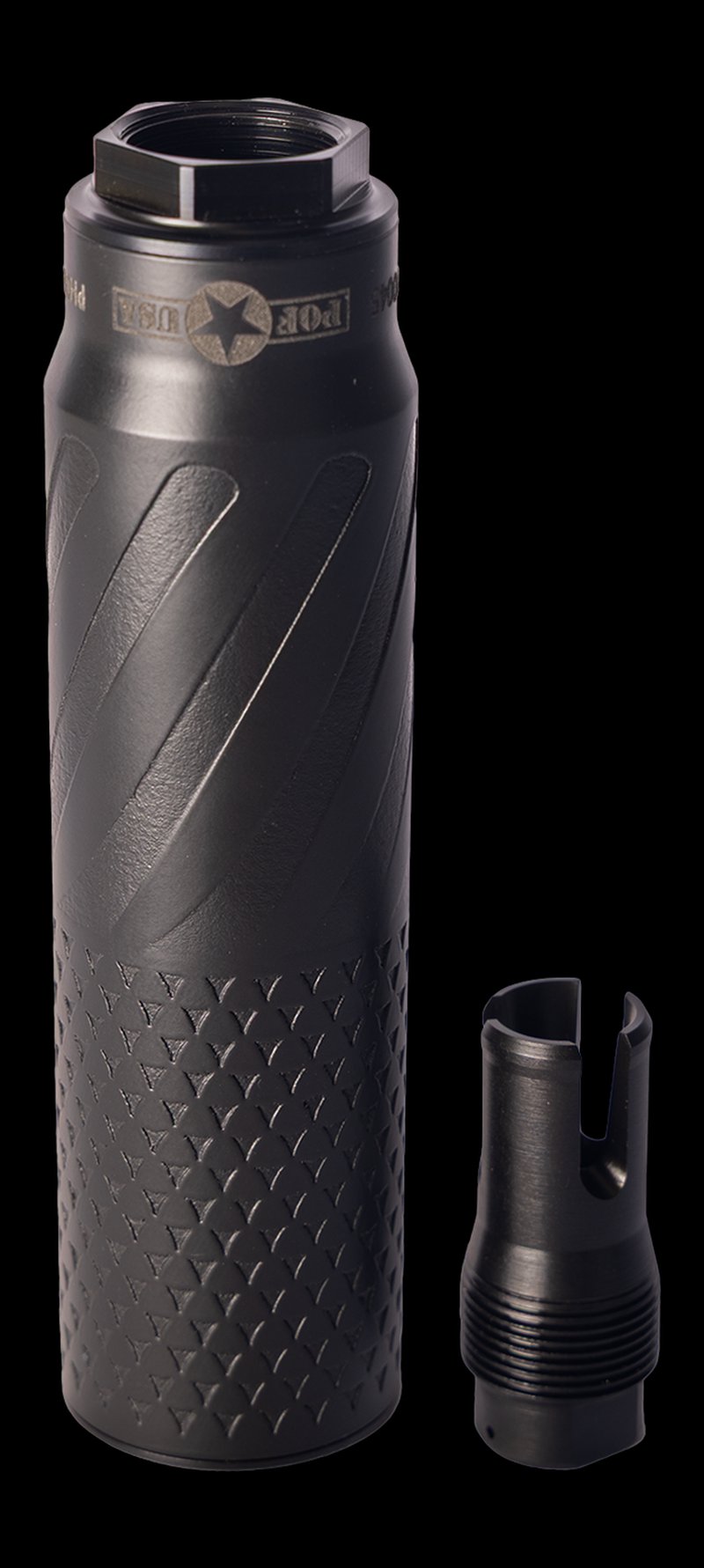 Patriot Ordnance Factory PST-7 Suppressor 7.62mm Titanium 6.43in 1.375x24