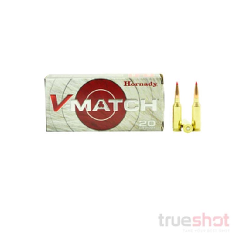 Hornady V-Match 22 ARC 62 Grain ELD-VT Ammunition