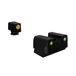 Rival Arms Tritium Standard Height Night Sight for Glock 42, 43 Pistols, Green with Orange Outline