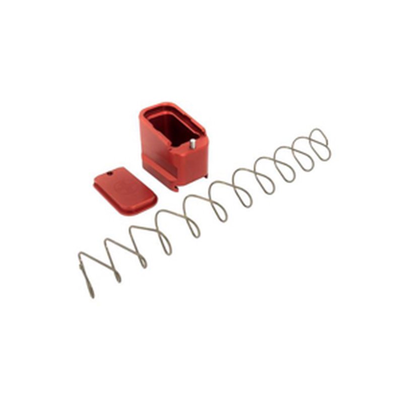 Shield Arms G19ME5RED Glock 19/23 +5 Round Magazine Extension (Red)