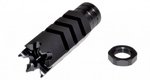 Sniper Muzzle Brake Recoil Compensator 1/2x28 Stainless Steel AR-15 AR-10