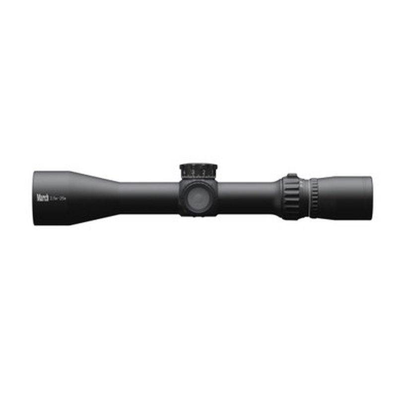 March Compact 2.5-25x52mm SFP FD-2 Reticle Rifle Scope