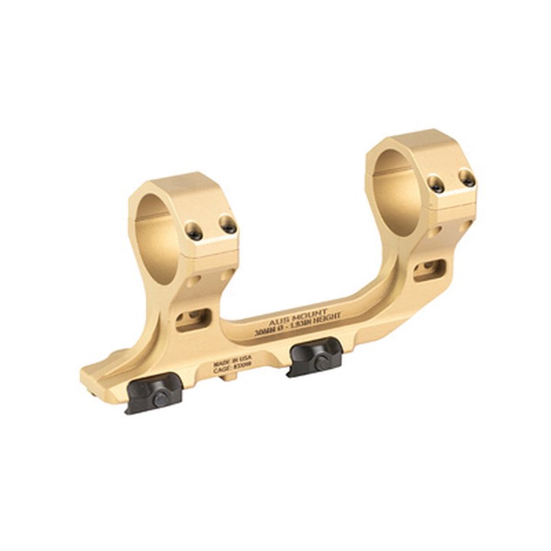 Reptilia AUS 1-Piece Scope Mount 30mm Tube 1.93 Inch High Precision Mil-Std 1913 Picatinny Rail Mount