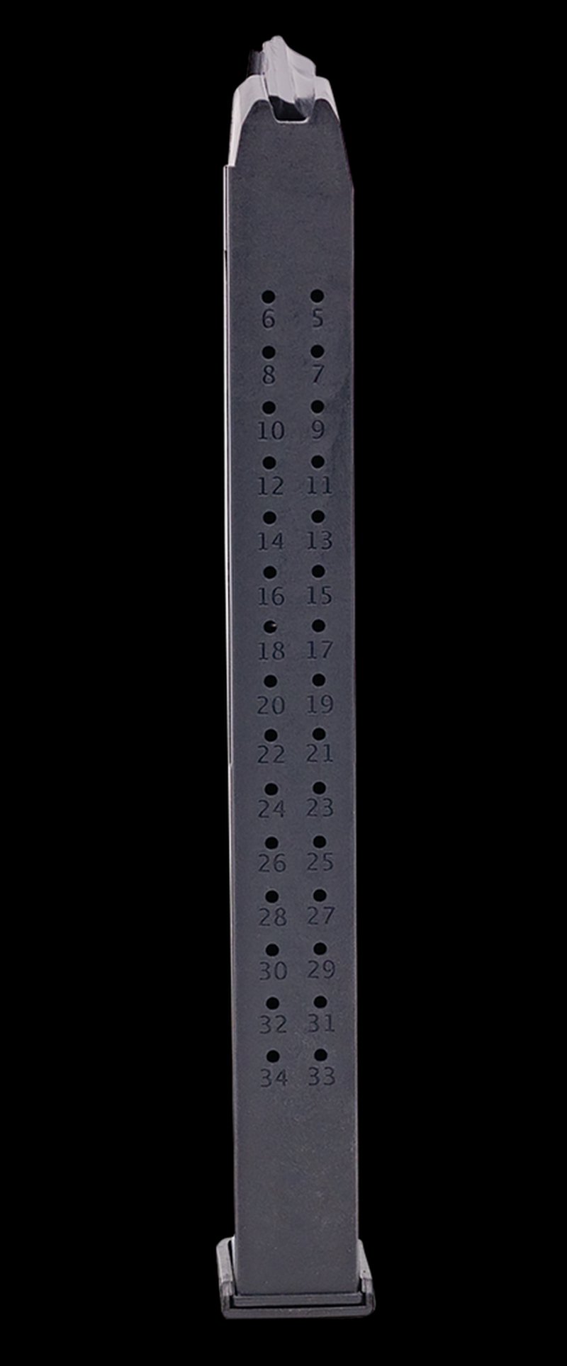 Toolman Tactical Glock-Compatible 9mm Magazine GL35B 35-Round Polymer