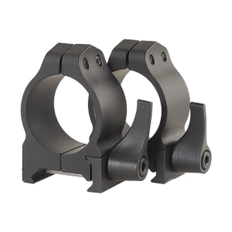 Warne 201LM Quick Release Maxima/Magnum Medium 1 inch Matte Rings