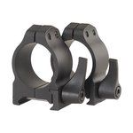 Warne 201LM Quick Release Maxima/Magnum Medium 1 inch Matte Rings