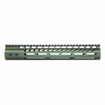 Guntec USA 4in Ultra Lightweight Thin M-LOK System Handguard w/ Monolithic Top Rail