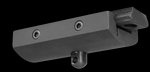 Yankee Hill Bipod Adapter for Picatinny Rails Harris-Style Stud Aluminum Matte Black