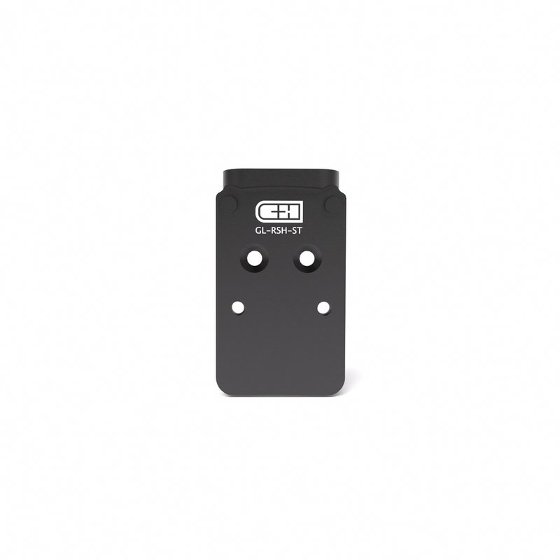 C&H V2 Steel MIL-LEO Glock MOS Optic Plate Adapter for RMR SRO RCR 407C 507C 508T