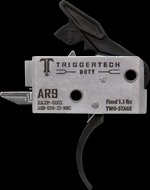TriggerTech AR-9 Duty Two-Stage Drop-In Trigger 3.5 lb Fixed Pull AH9TDB33NNC