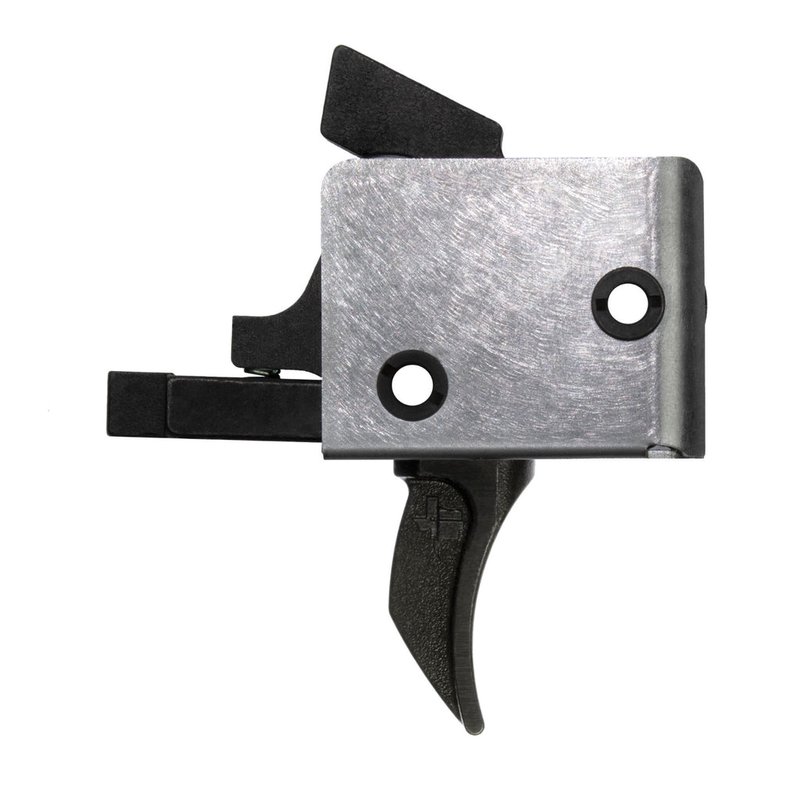 CMC Triggers AR-15/AR-10 Drop-In Single-Stage Combat Curved Trigger 2.5 Lb Pull - Black Finish