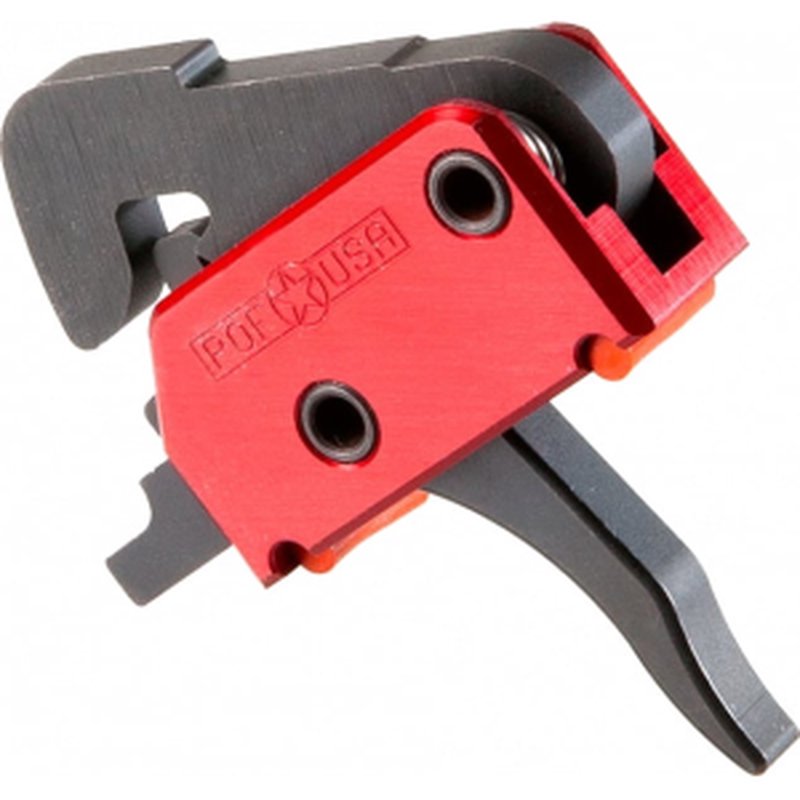 Patriot Ordnance Factory 00457 Trigger System Drop-In AR-15/AR-10 Single Stage Steel w/ Aluminum Housing Standard