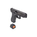 GLOCK Blue Label G47 MOS 9mm Pistol With Fixed Sights and Holosun HE-509-RD ACSS Red Dot Sight Bundle