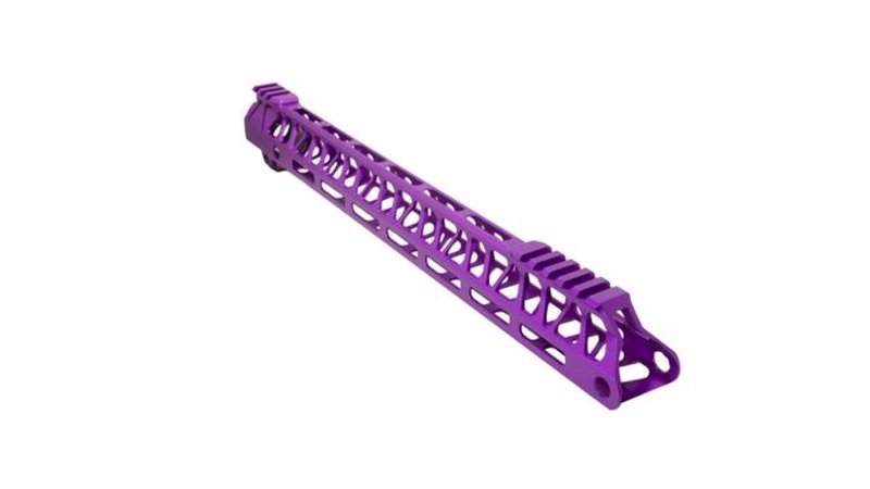 Timber Creek Enforcer Ultra Light Handguard M-LOK 15in Purple