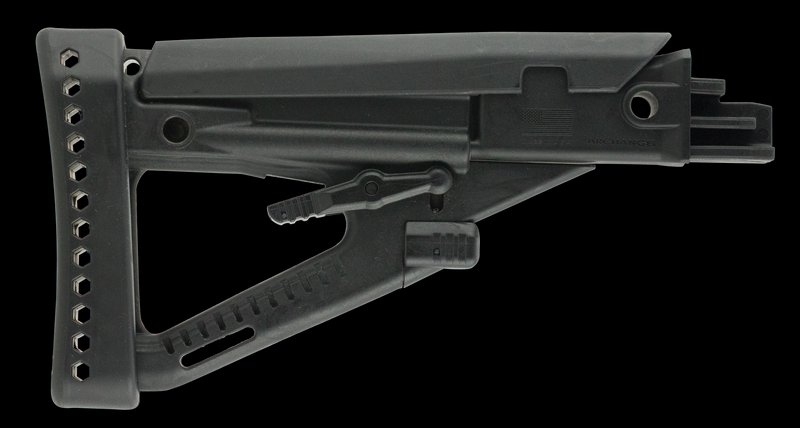 Archangel AA123 OPFOR AK Buttstock Black Synthetic 4-Position Adjustable