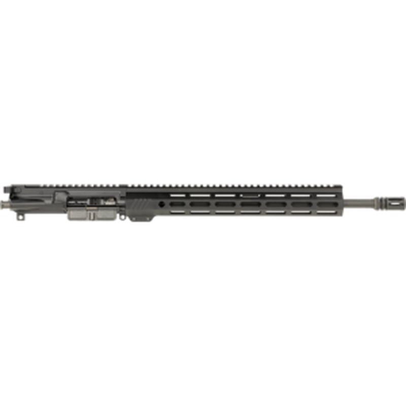Bushmaster 0040017BLK QRC Complete Upper 5.56x45mm NATO 16" CMV Nitride Barrel, Black, Flat Top Aluminum Rec, A2 Flash Hider, Carbine Length Gas, Fits AR-15