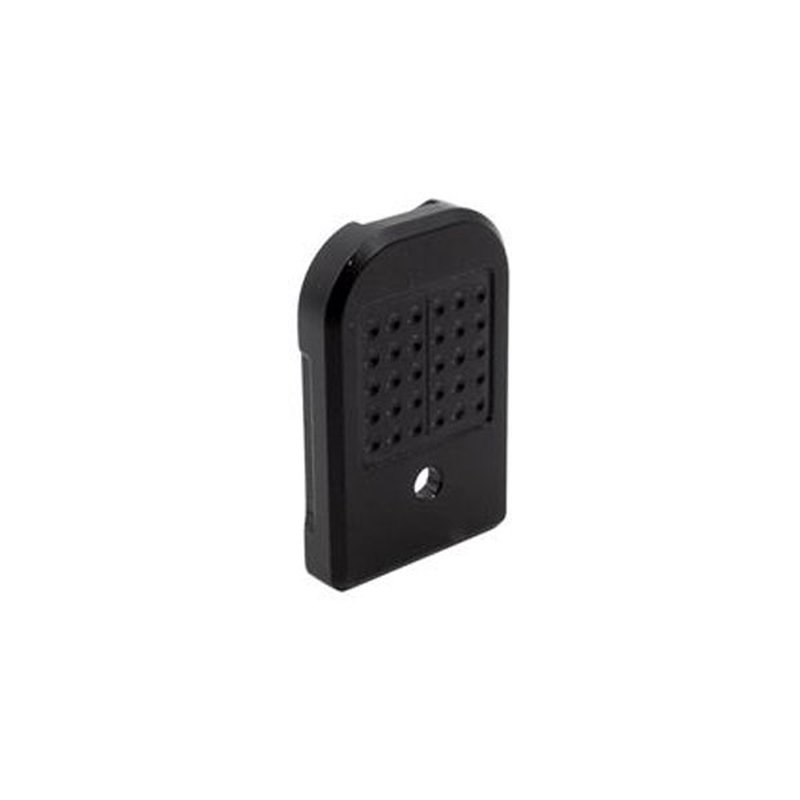 Shield Arms S15 +0 Aluminum Baseplate, Black - S15-ALU-BAS-BLK