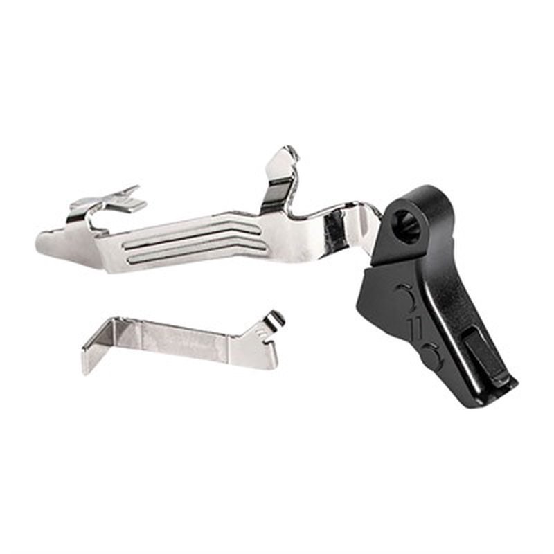 ZEV Fulcrum Adjustable Trigger Bar Kit (Small) 2–6 lb w/ Black Safety