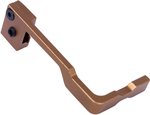 Guntec USA Extended Bolt Catch Release Bronze AR-15