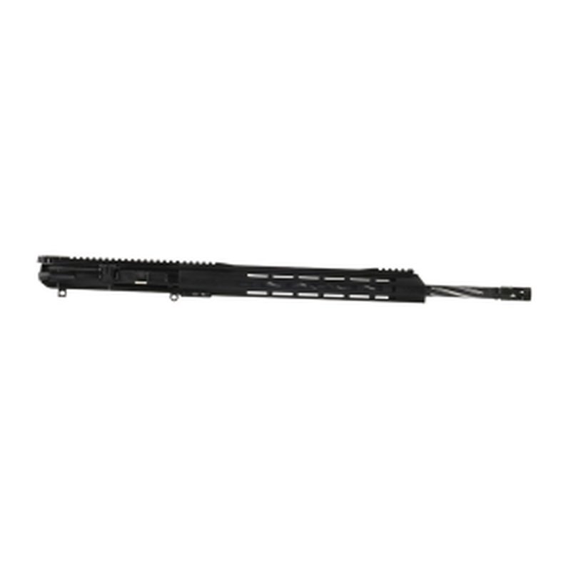BC-10 | .308 Upper | 20" 416R SS Black Nitride Bear Claw Fluted Heavy Barrel | 1:10 Twist | Rifle Length Gas System | 15" MLOK Split Rail | with BCG & Charging Handle