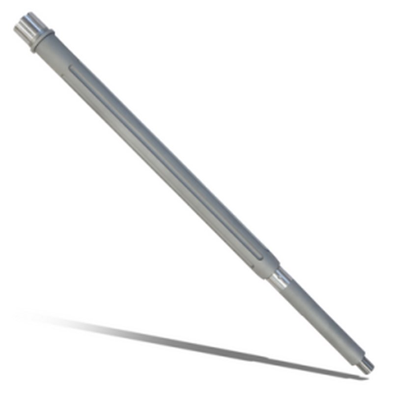 17-5.56 AR15 Barrel, 18", HBAR, Fluted