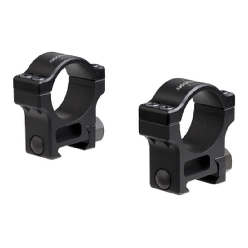 Trijicon 30mm 2-Piece Scope Rings Black Hard Coat Anodized Intermediate