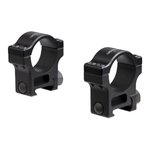 Trijicon 30mm 2-Piece Scope Rings Black Hard Coat Anodized Intermediate