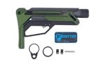 Fortis LA AR-15 Stock & Buffer Tube OD Green