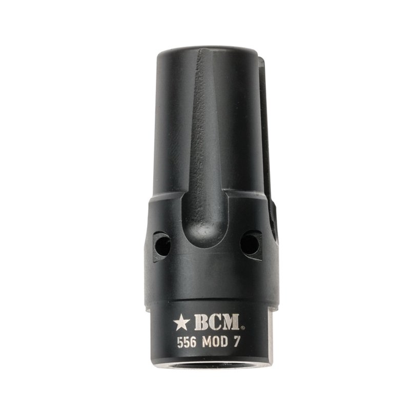 Bravo Company Mod 7 Compensator 1/2-28, Black