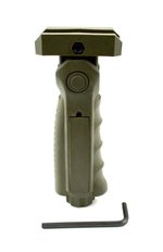 Sniper 5 Positions Tactical Firearm Grip Short Front Holders w/ Compartment