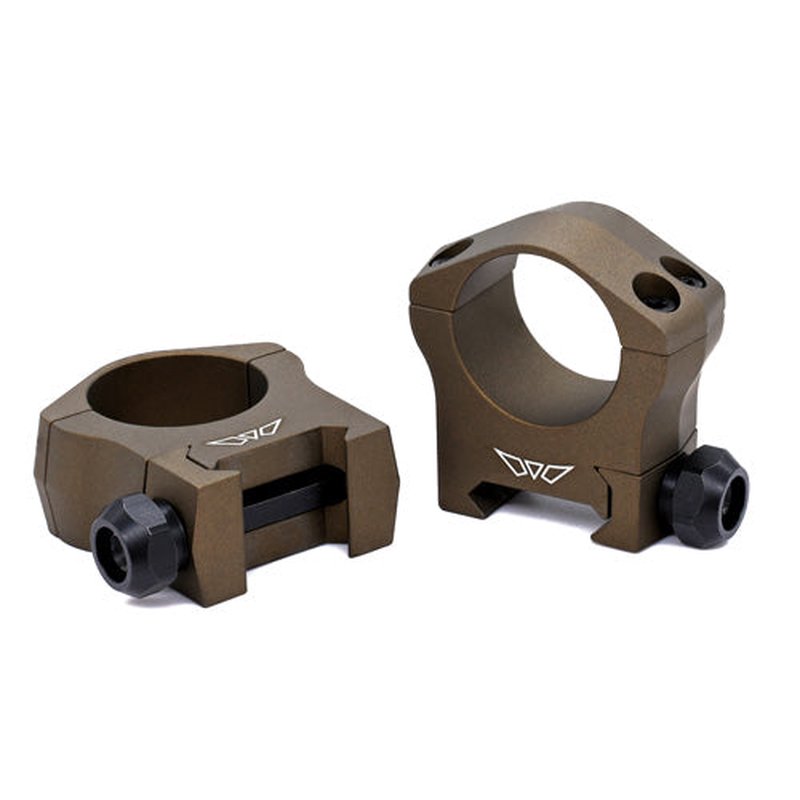 Warne Mountain Tech 1-Inch Burnt Bronze Medium Scope Rings