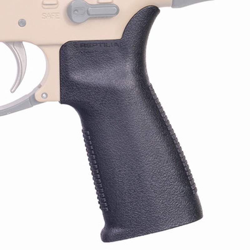 Reptilia CQG Long AR-15 Pistol Grip Black Finish Rifle