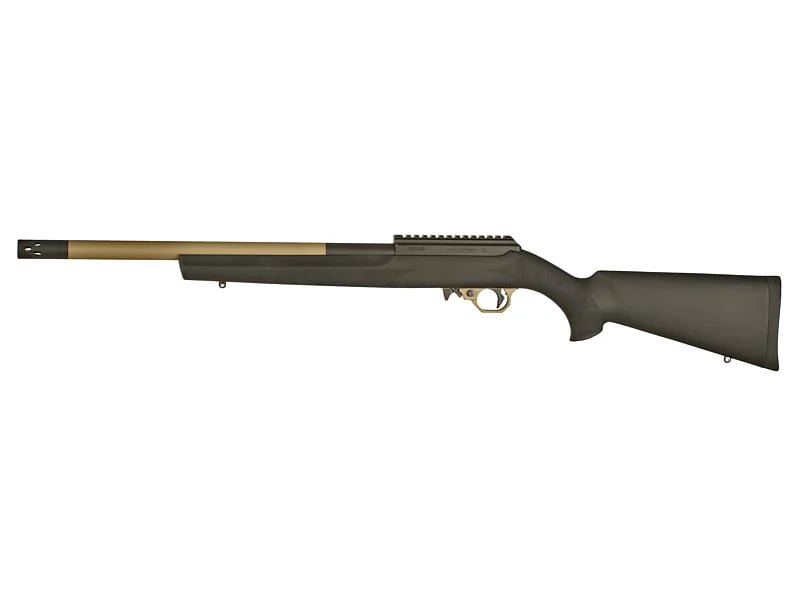 Volquartsen Superlite Semi-Auto Rifle .22 WMR 16.75 Inch Barrel Black/Flat Dark Earth