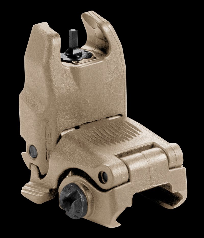 Magpul MBUS Front Flip-Up Sight Gen 2 – Flat Dark Earth Polymer for AR-15/M16