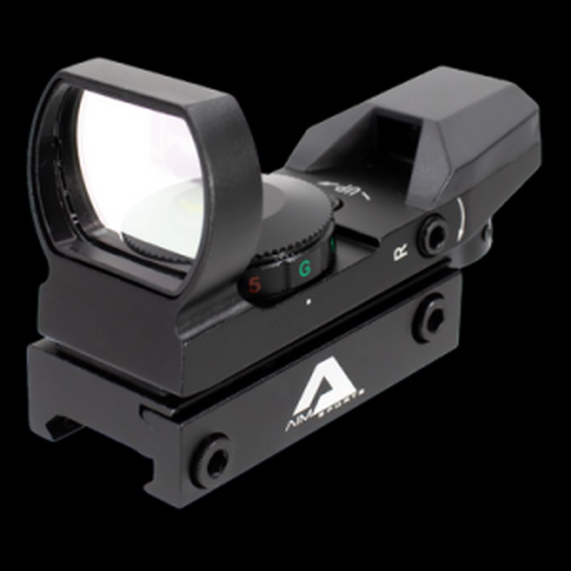 Aim Sports RT4S01 Reflex Sight 1x 3 MOA Red/Green Multi Reticle